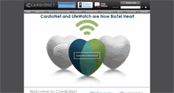 Desktop Screenshot of cardionet.com