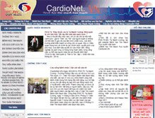 Tablet Screenshot of cardionet.vn